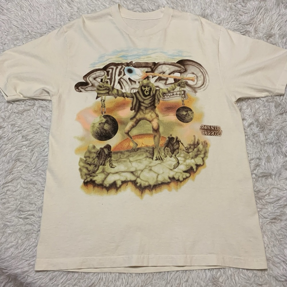 Travis Scott Large Utopia Circus Maximus Tour T-Shirt